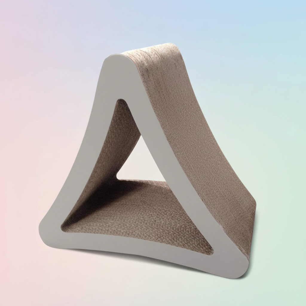 3-Sided Cat Scratching Post & Lounge